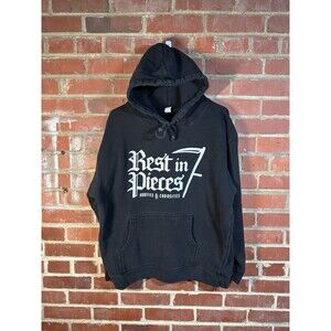 Rest In Pieces Hoodie Richmond Virginia Pullover Hooded Adult Size Large